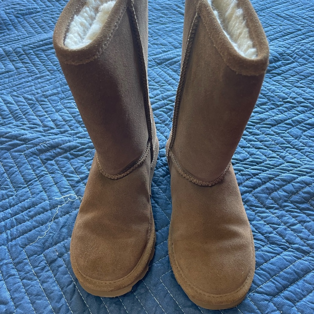 BearPaw Tan Kids Boots